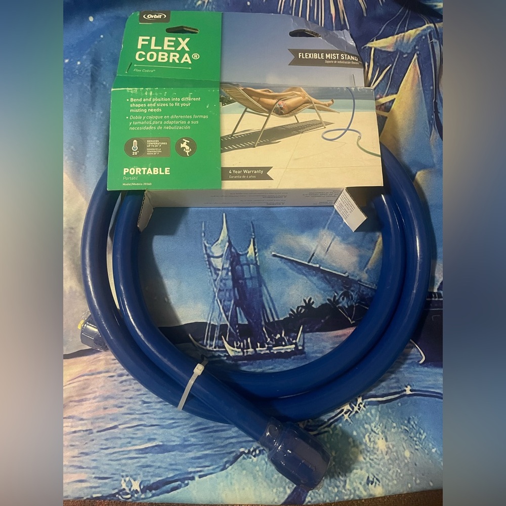 Orbit Flex Cobra Flexible Mist Stand Portable 20360 NEW